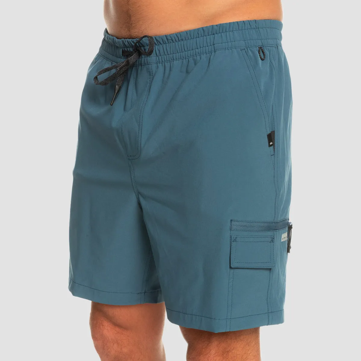 Quiksilver Taxer Cargo 18" Amphibian Boardshorts Bering Sea