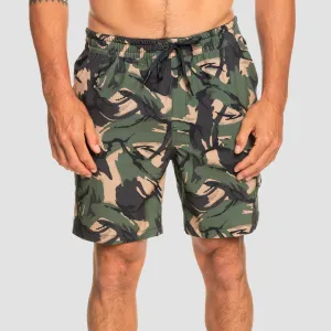 Quiksilver Taxer Cargo 18" Amphibian Boardshorts Camo