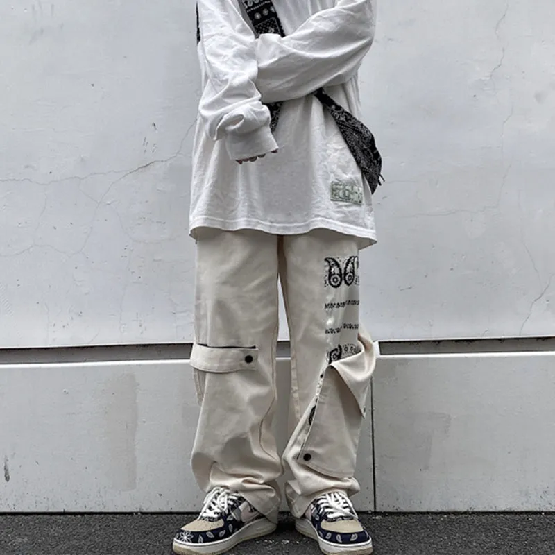 "CASHEW FLOWER RETRO CARGO" PANTS N012002