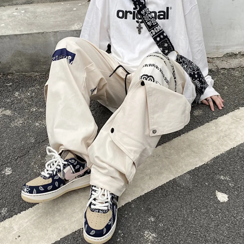 "CASHEW FLOWER RETRO CARGO" PANTS N012002