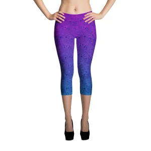 "Dice 'n Slice" Capri Leggings