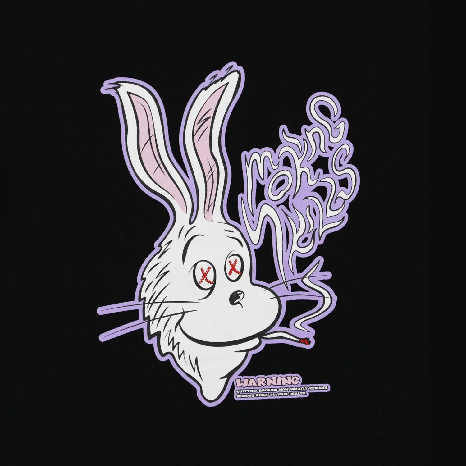 Rabbit Smoke Tee FRC2549 Black