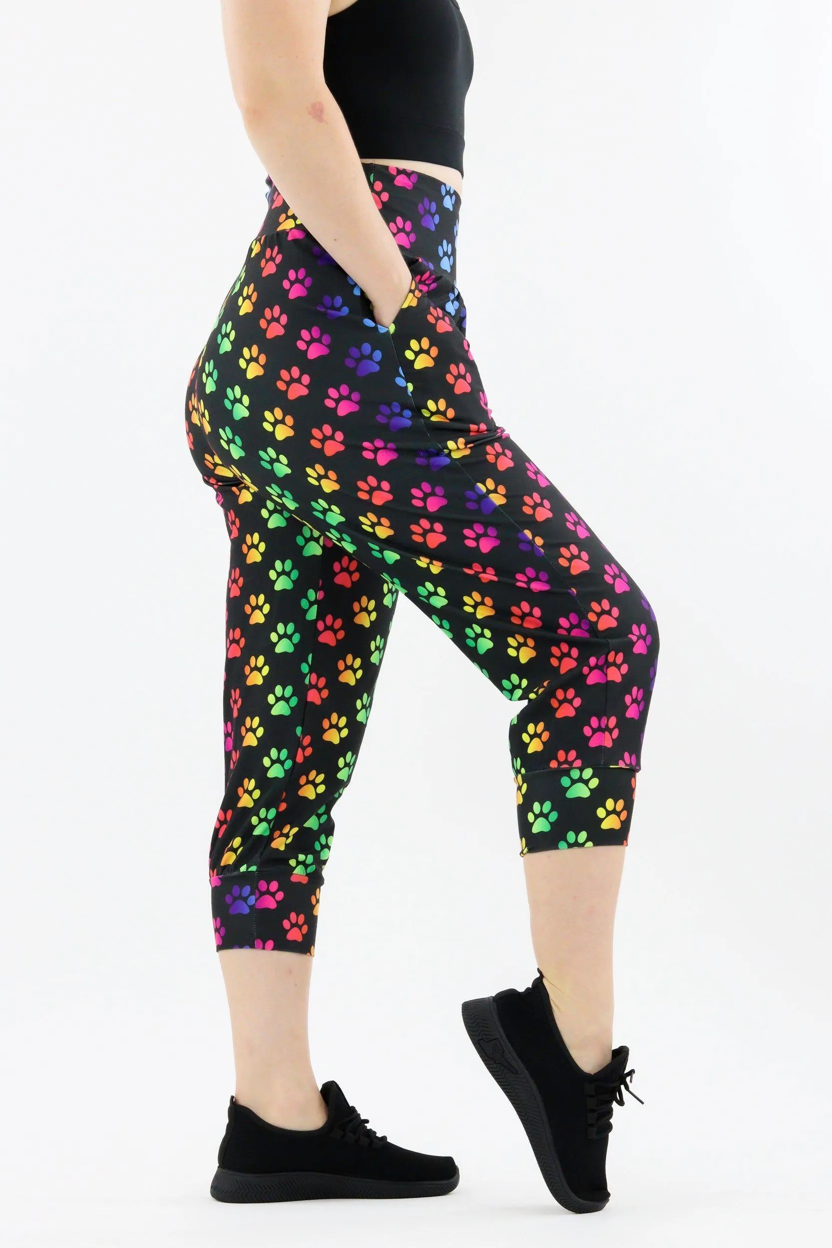 Rainbow Paws - Hybrid - Pocket Capri Joggers 1.0