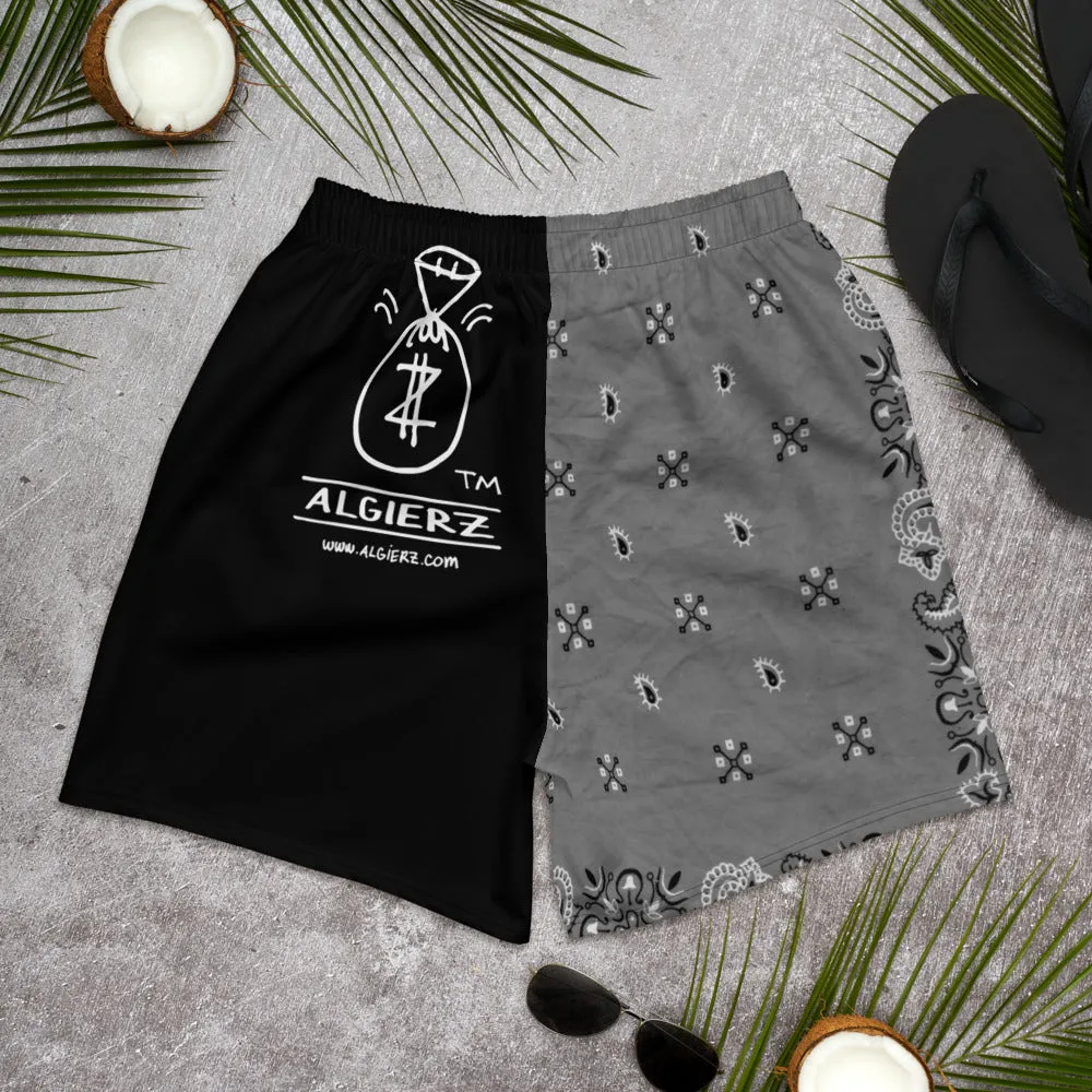 Real G's Move In Silence - Athletic Shorts (Black)