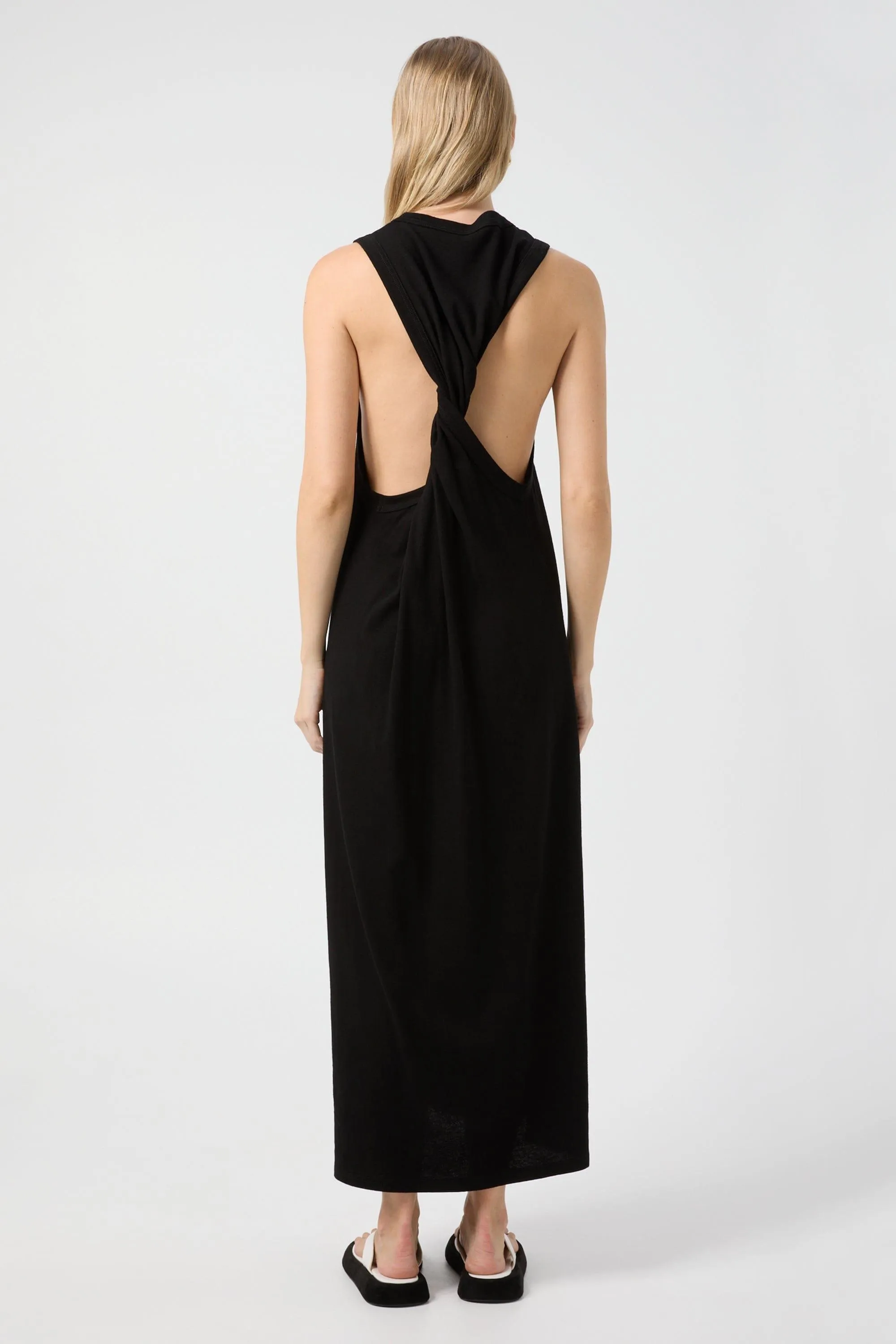 REDEEM TANK DRESS | BLACK