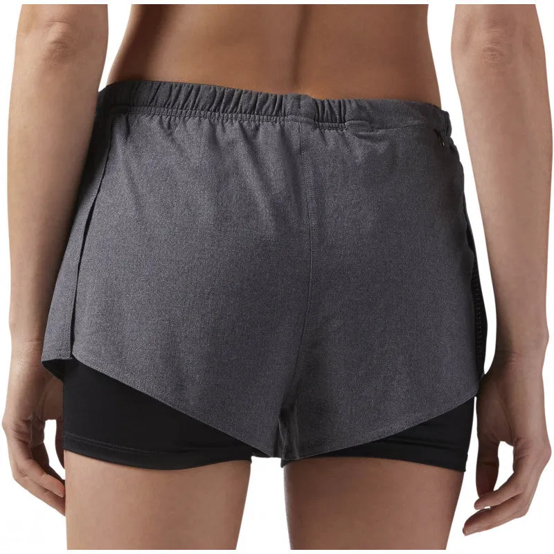 Reebok Running 2-In-1 Shorts - Black