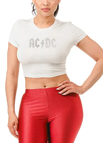 RHINESTONE CROP T SHIRTS(MMT2004) <Bundle>