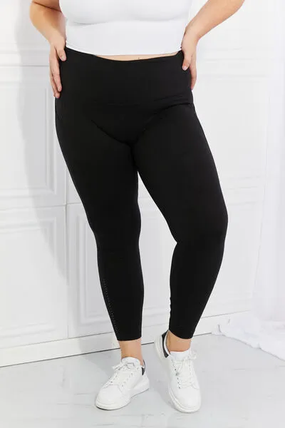 Ronnie Leggings Depot Full Size Strengthen and Lengthen Reflective Dot Active Leggings