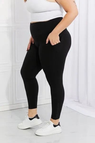 Ronnie Leggings Depot Full Size Strengthen and Lengthen Reflective Dot Active Leggings