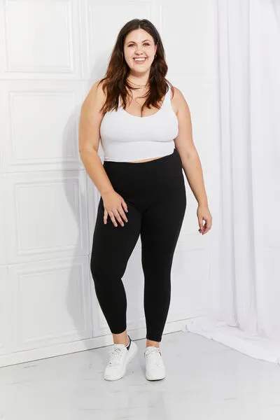 Ronnie Leggings Depot Full Size Strengthen and Lengthen Reflective Dot Active Leggings