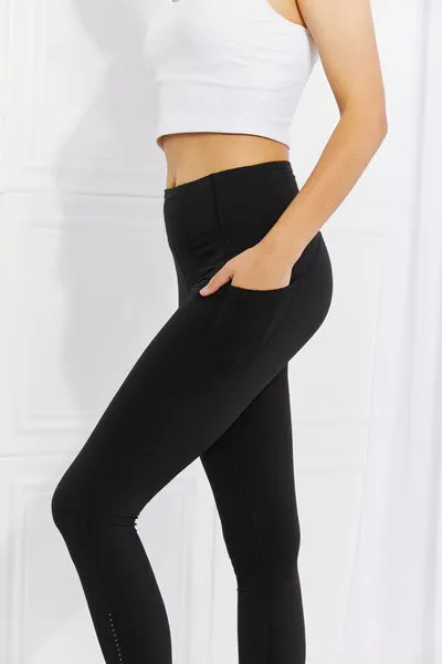 Ronnie Leggings Depot Full Size Strengthen and Lengthen Reflective Dot Active Leggings
