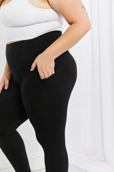 Ronnie Leggings Depot Full Size Strengthen and Lengthen Reflective Dot Active Leggings