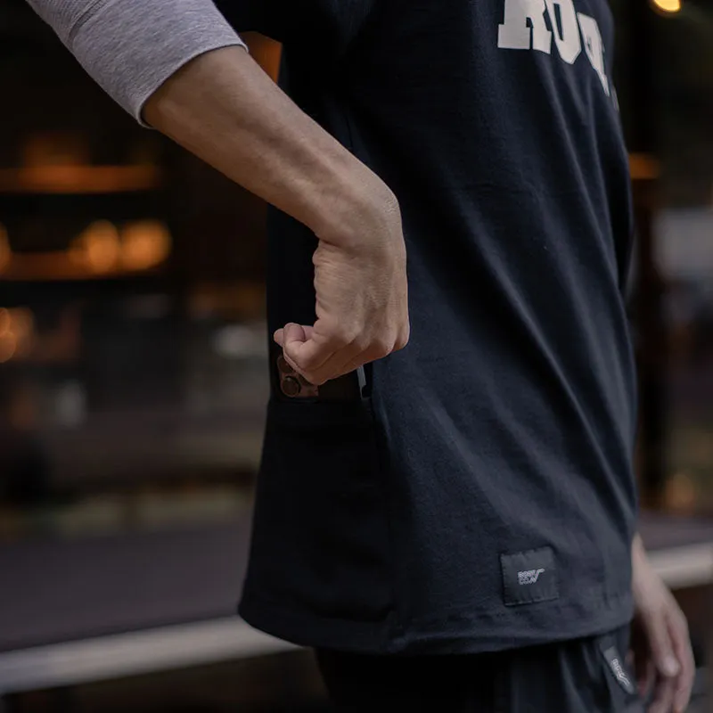 ROOT CO. | ルート　PLAY UTILITY BACK POCKET Logo T-Shirts