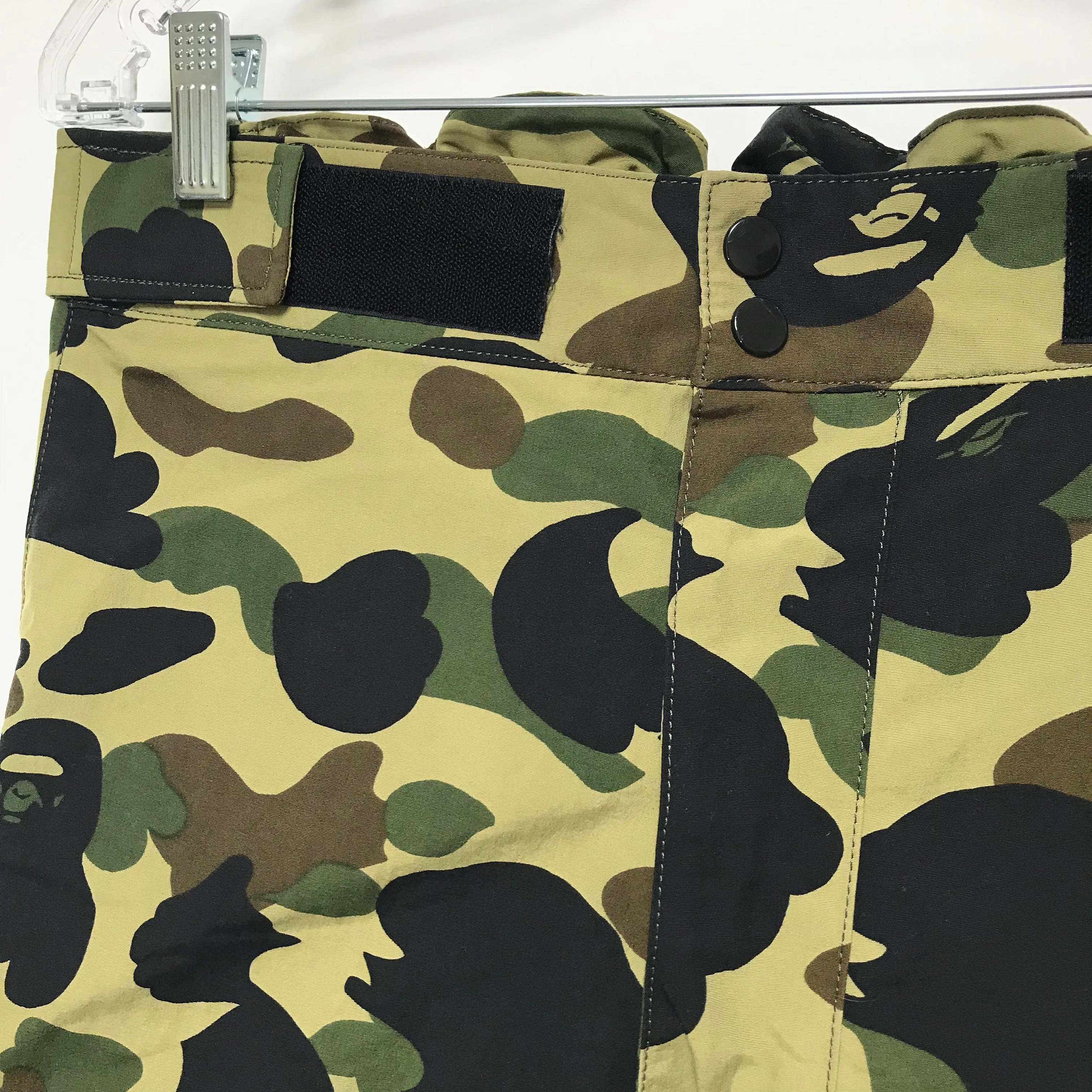 [S] A Bathing Ape Bape Vintage 1st Camo Nylon Snowboard Pants