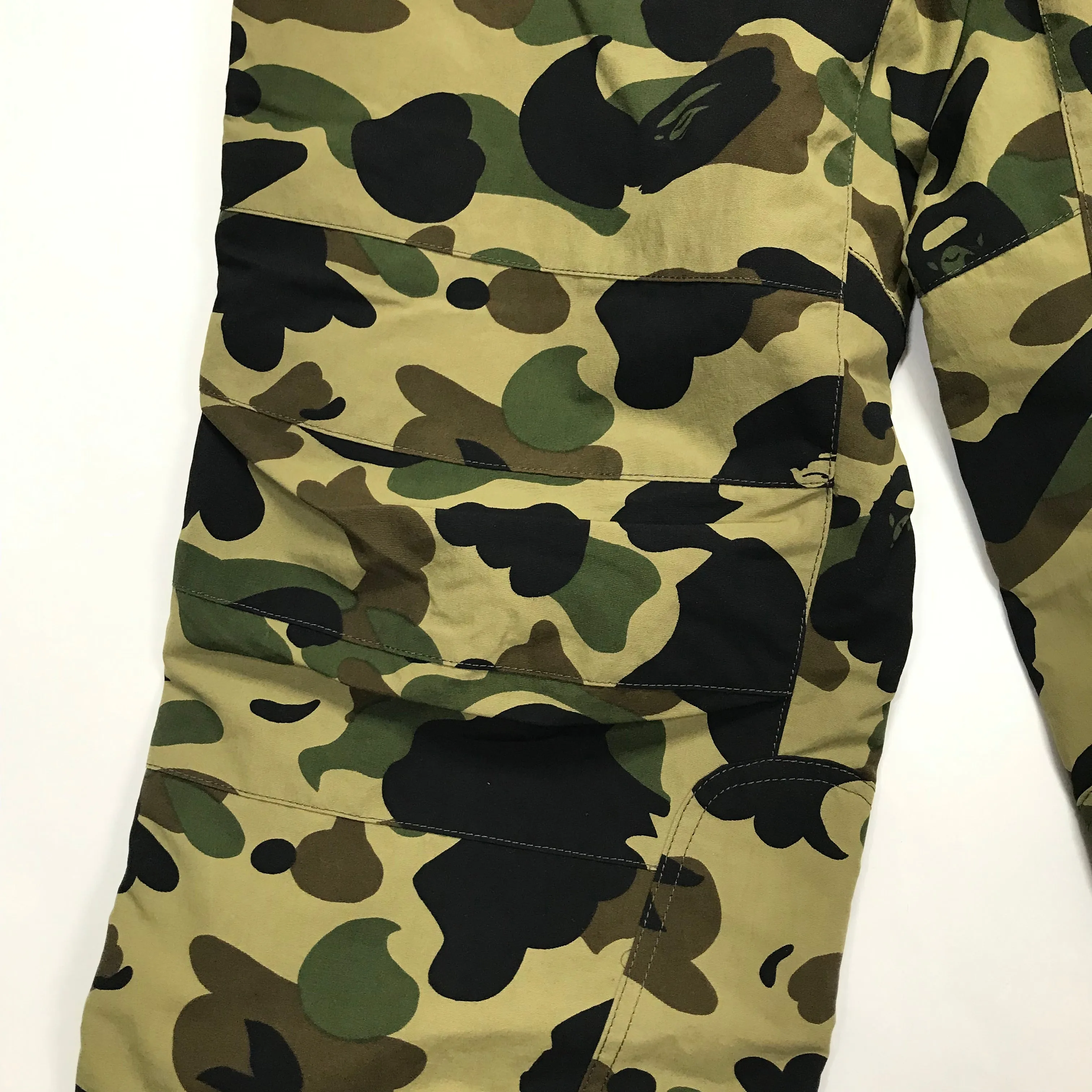 [S] A Bathing Ape Bape Vintage 1st Camo Nylon Snowboard Pants