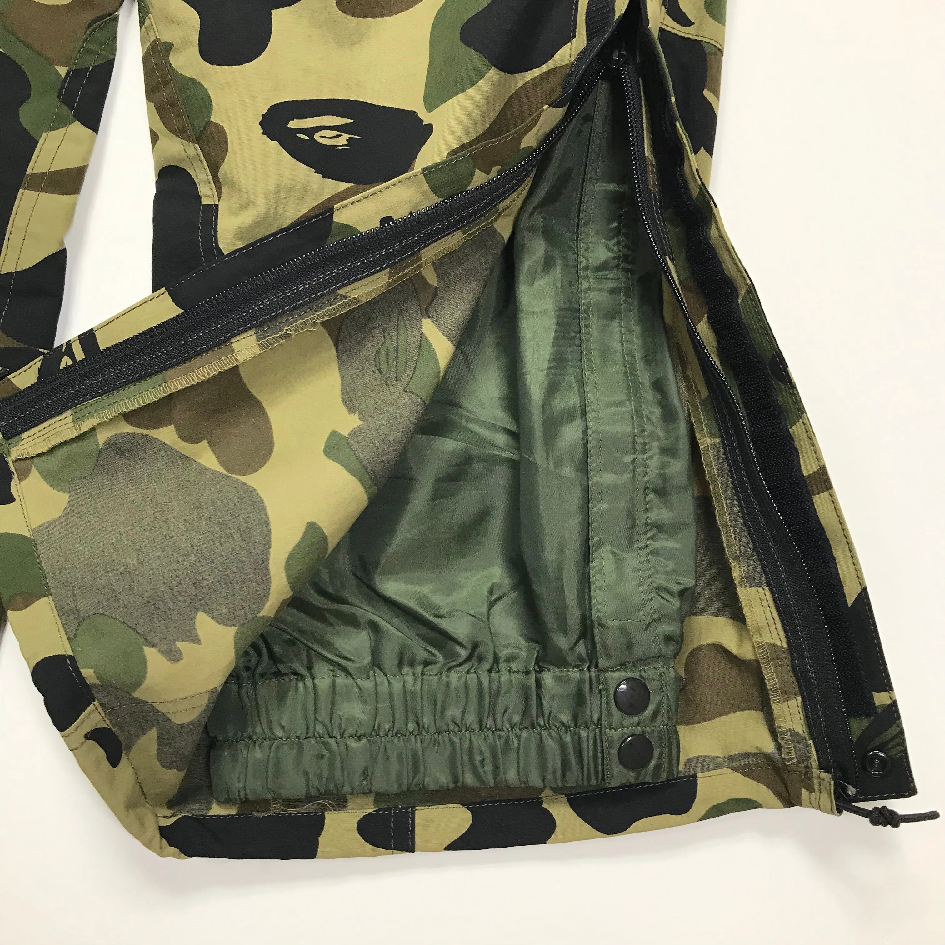 [S] A Bathing Ape Bape Vintage 1st Camo Nylon Snowboard Pants