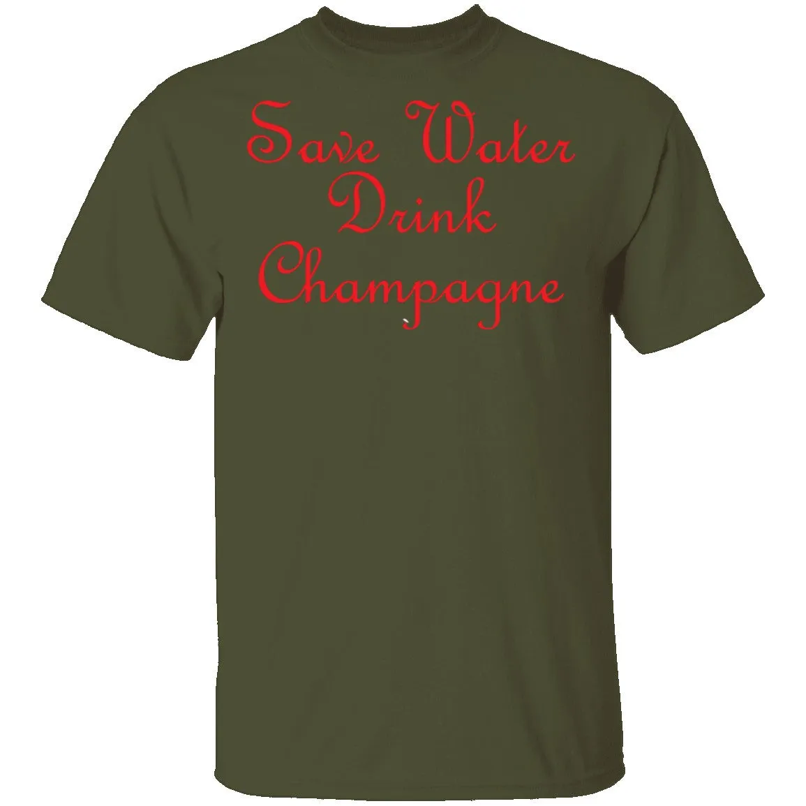 Save Water Drink Champagne T-Shirt