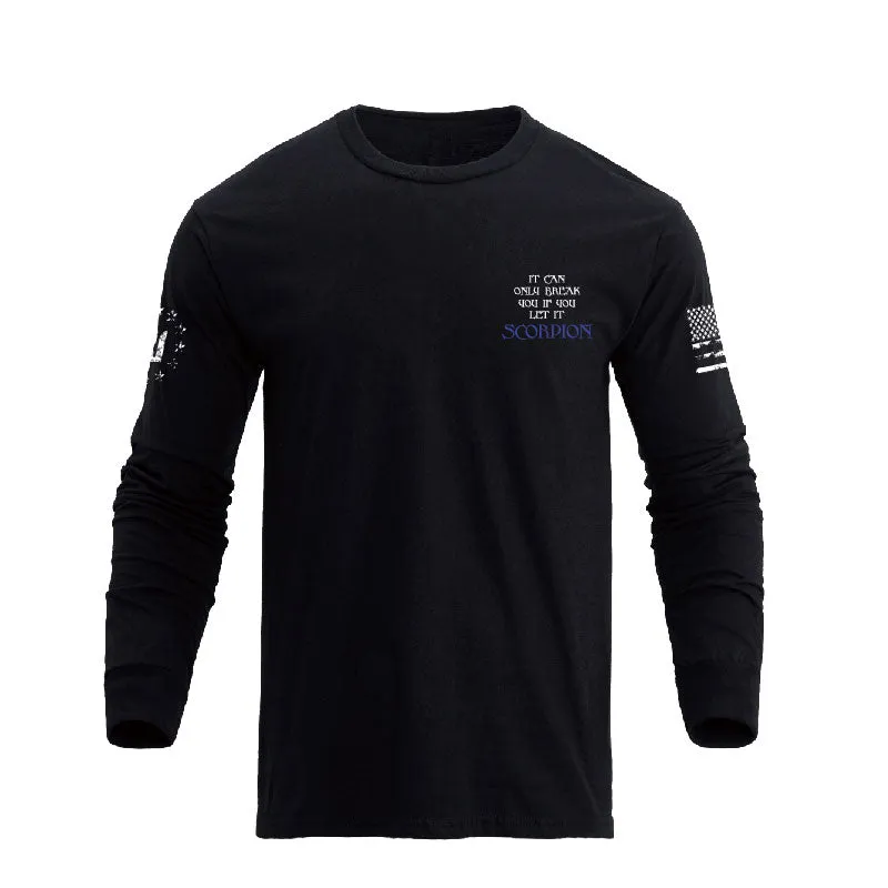 SCORPION CROSS GRAPHIC LONG SLEEVE T-SHIRT