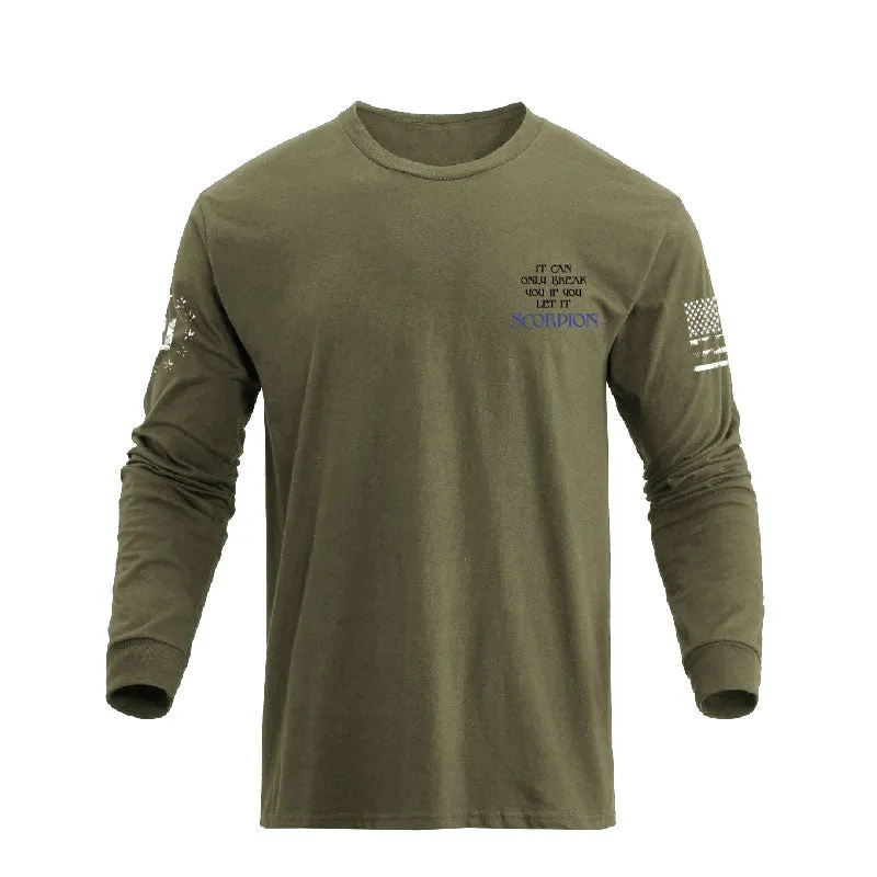 SCORPION CROSS GRAPHIC LONG SLEEVE T-SHIRT