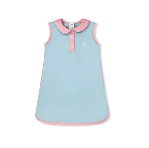 Set Athletic: Presley Dress - Cotton Candy Blue, Cotton Candy Pink