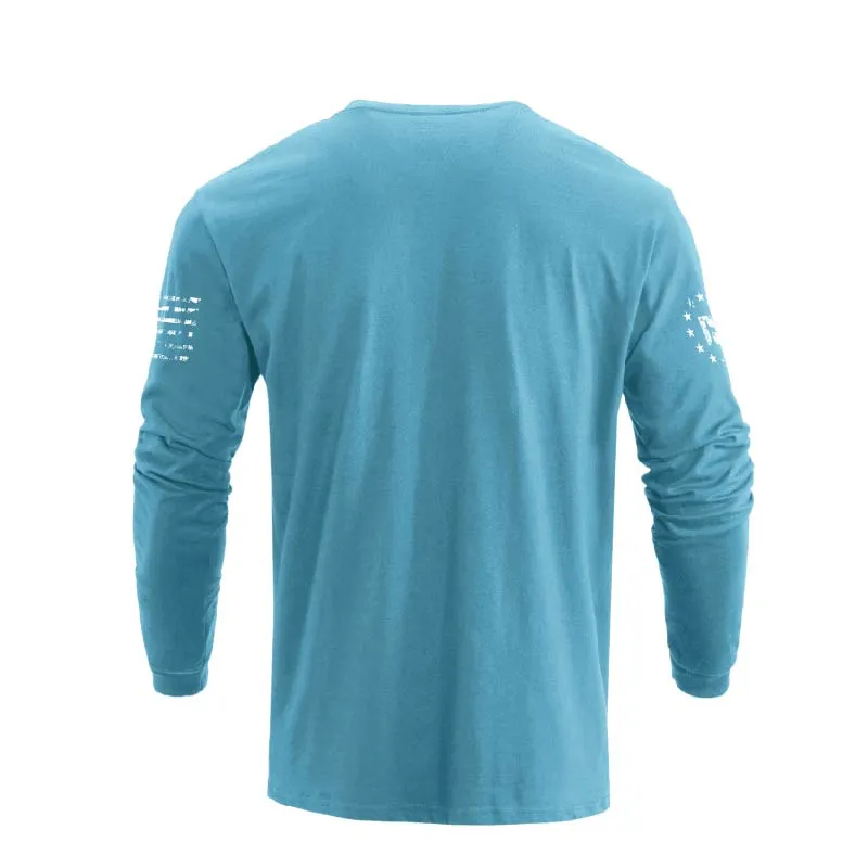 SKULL WARRIOR GRAPHIC LONG SLEEVE T-SHIRT