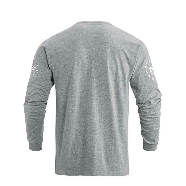 SKULL WARRIOR GRAPHIC LONG SLEEVE T-SHIRT