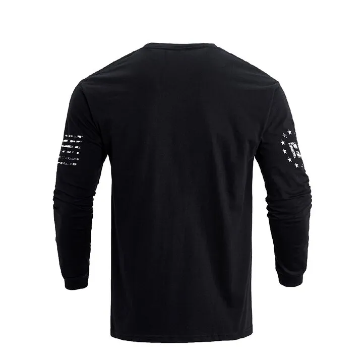 SKULL WARRIOR GRAPHIC LONG SLEEVE T-SHIRT