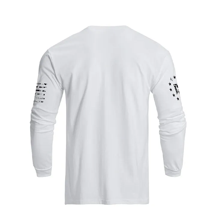 SKULL WARRIOR GRAPHIC LONG SLEEVE T-SHIRT