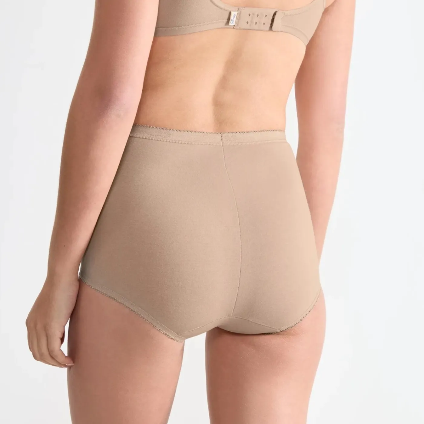 Sloggi Basic  3 Pack Maxi Brief | White / Natural