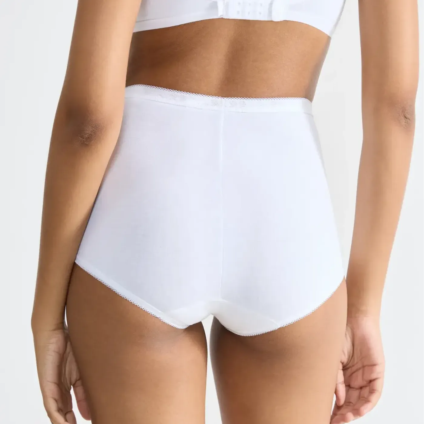 Sloggi Basic  3 Pack Maxi Brief | White / Natural