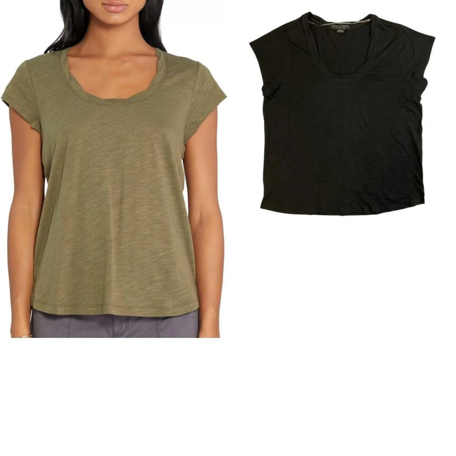 Social Standard by Sanctuary Women's Amber Scoop Neck Tee XT3137K6