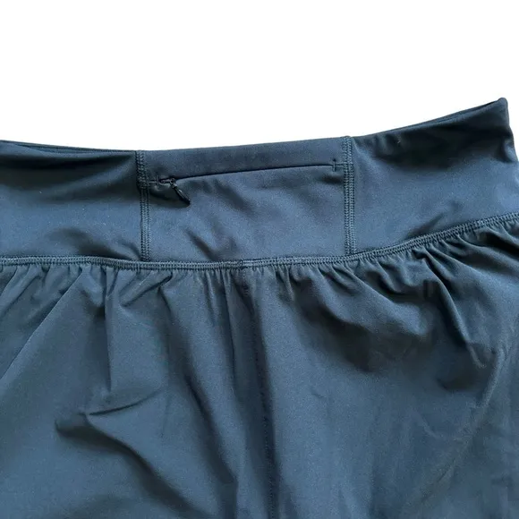 Spanx Get Moving Shorts Black Layered Running HIIT Workout Women’s M CrossFit
