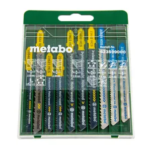 Stichsägeblätter Set "SP" (10-tlg. für Holz, Metall, Aluminium, Kunststoff)