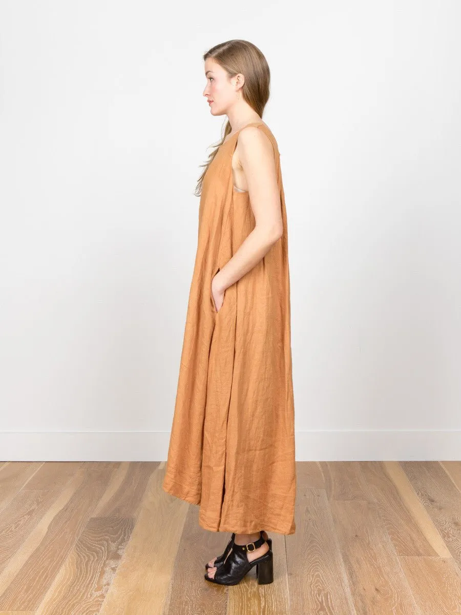 tank dress - rust