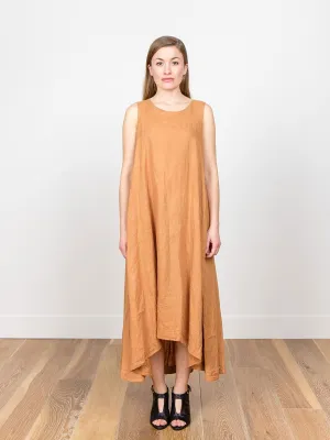 tank dress - rust