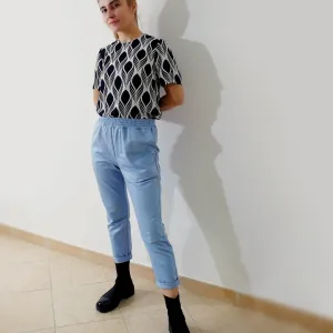 Tapered Trousers Sewing Pattern N.39