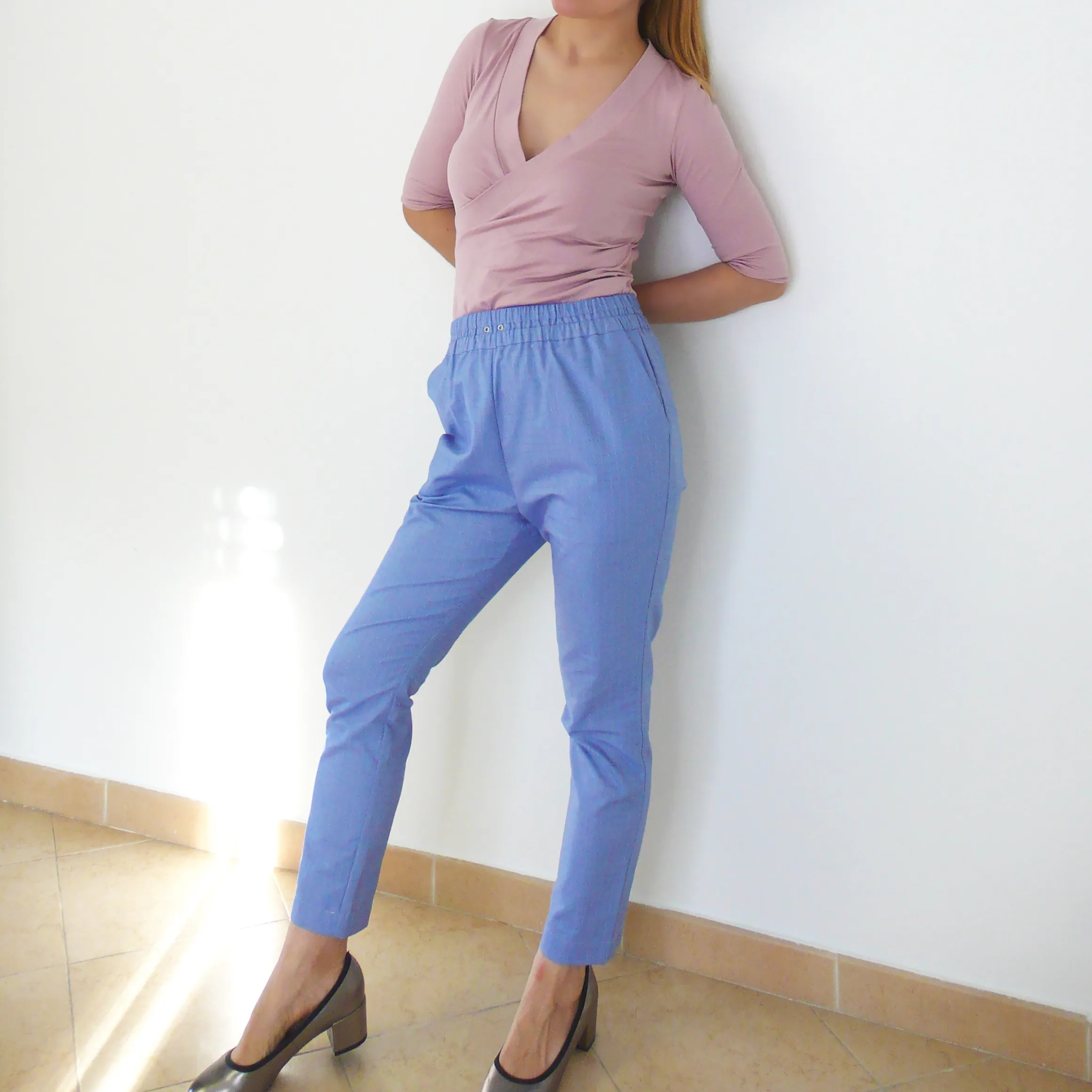 Tapered Trousers Sewing Pattern N.39
