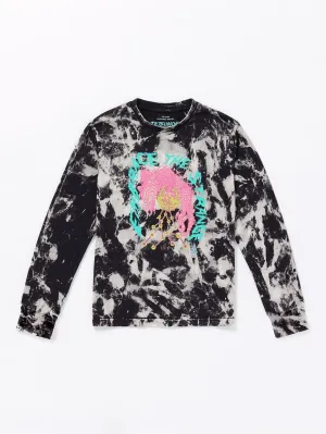 Tetsunori T-Shirt - BLACK WHITE  - (KINDER)