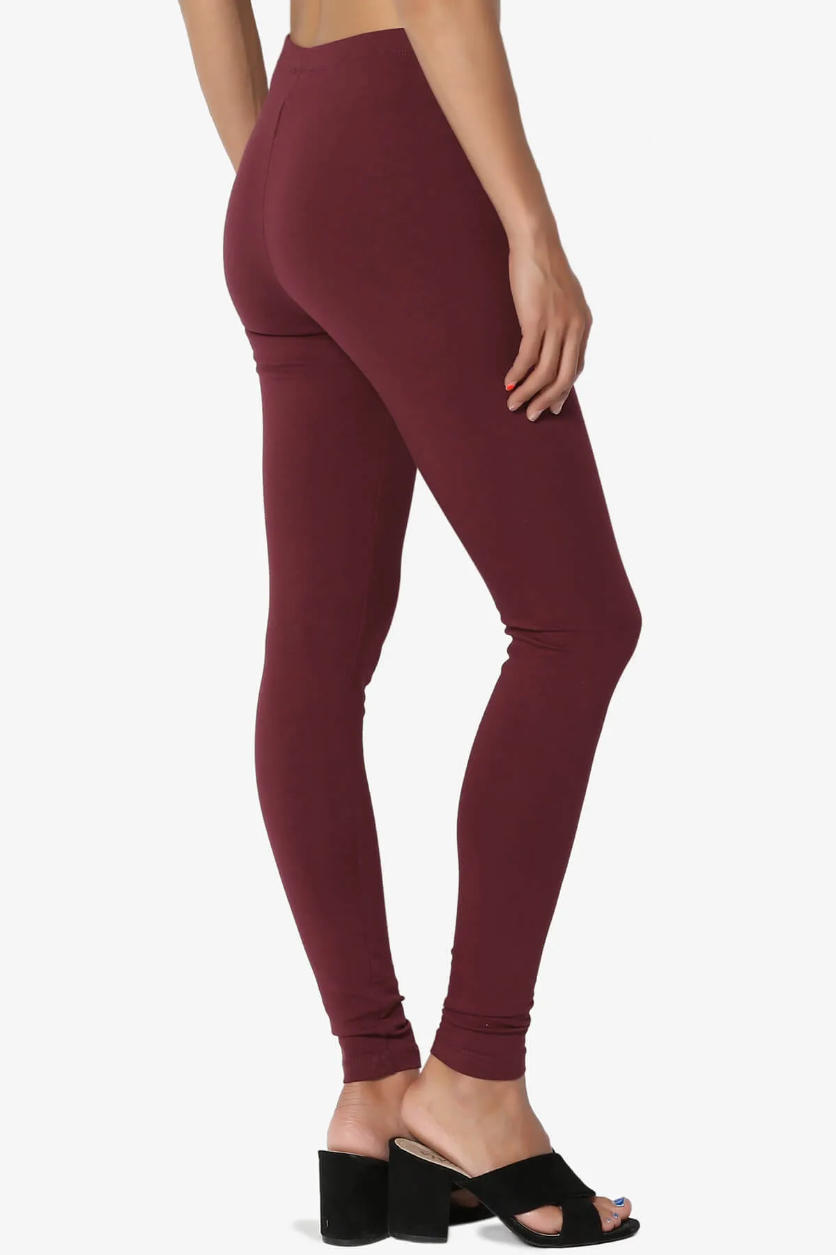Thalia Cotton Jersey Ankle Leggings