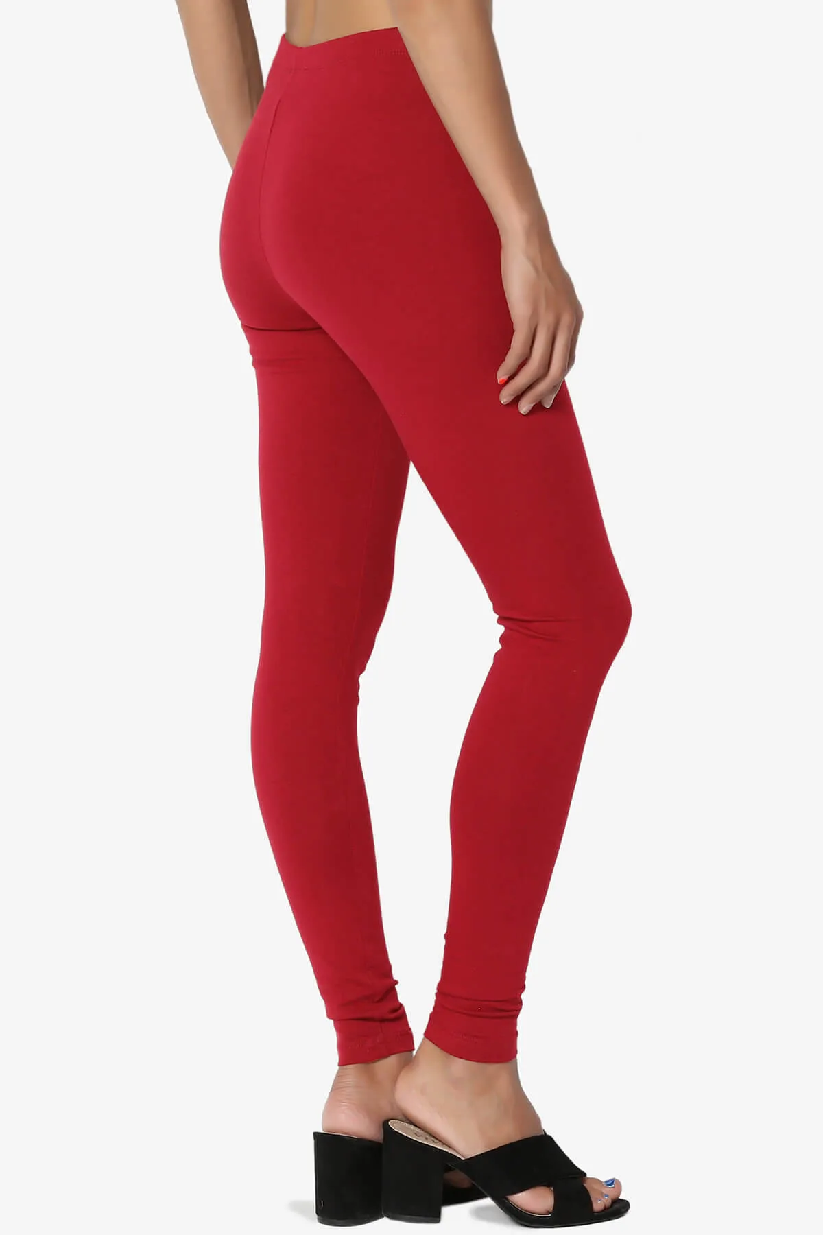 Thalia Cotton Jersey Ankle Leggings