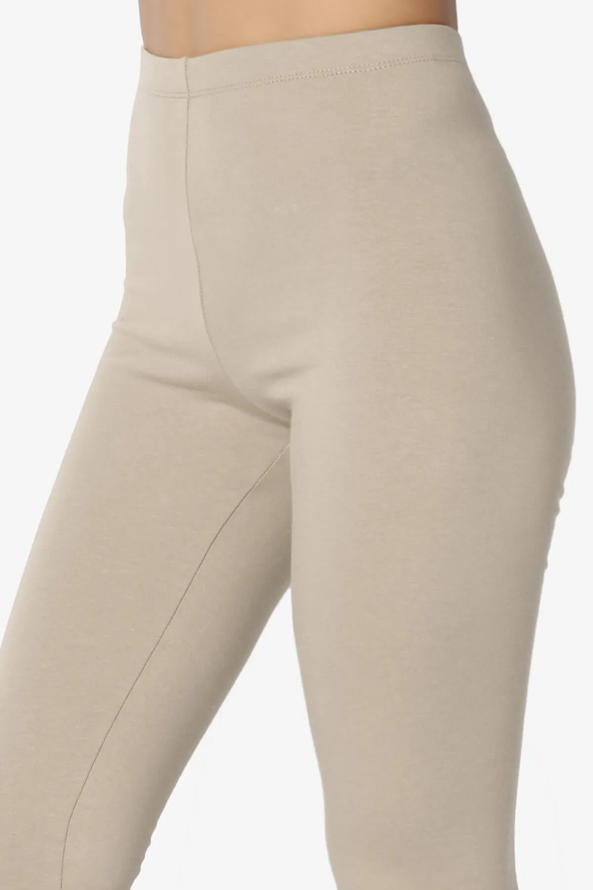 Thalia Cotton Jersey Ankle Leggings