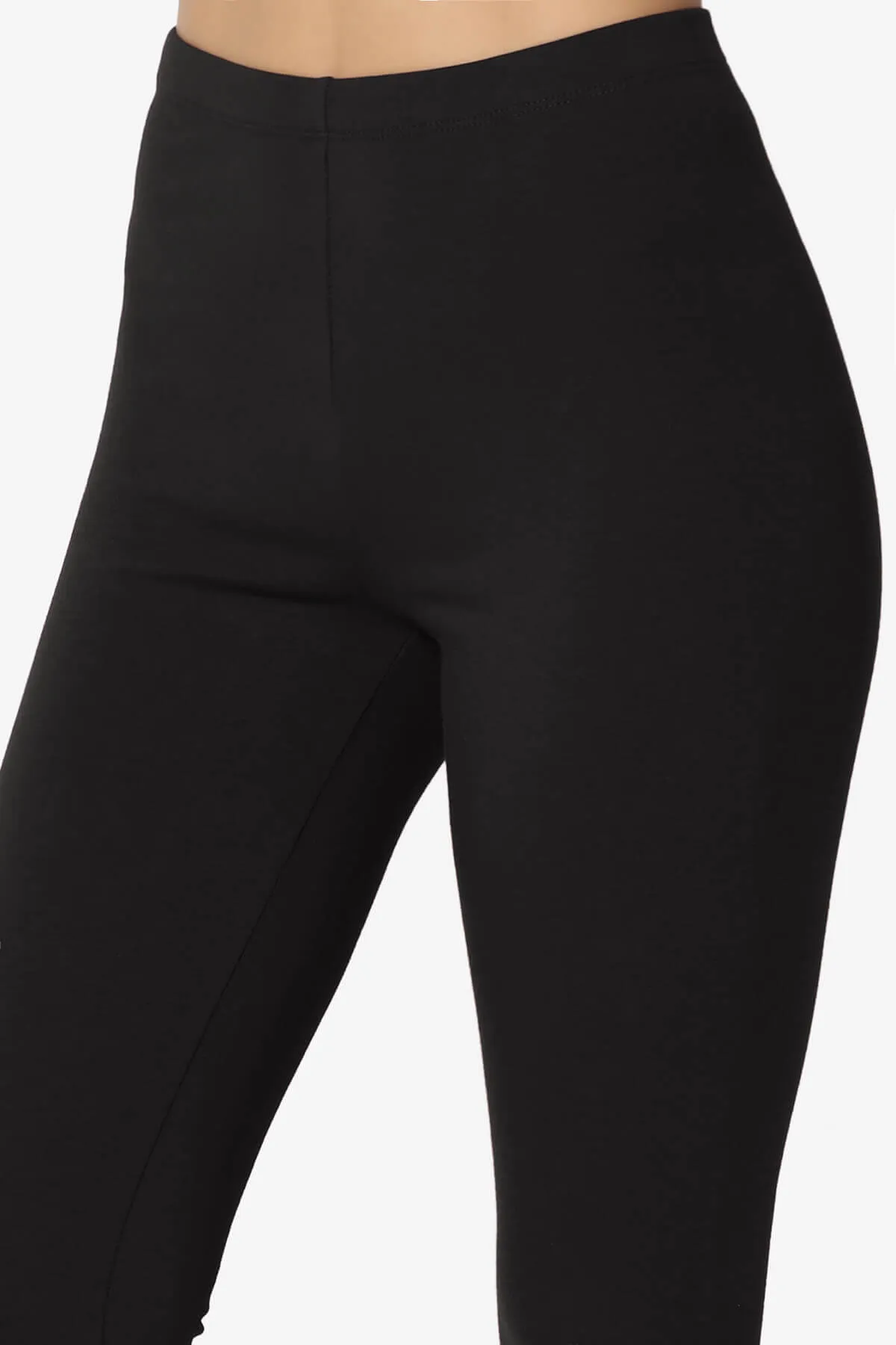 Thalia Cotton Jersey Ankle Leggings