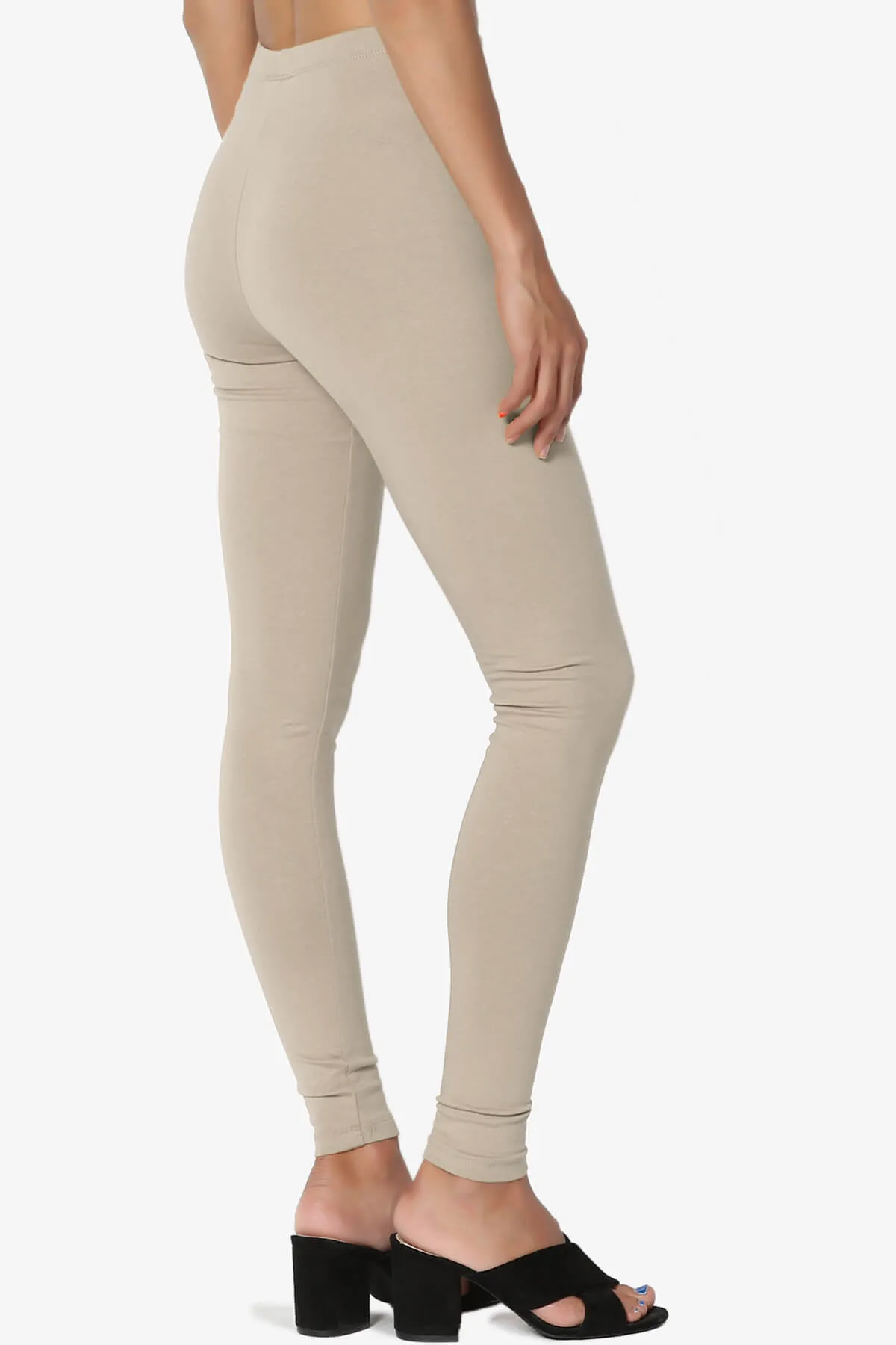 Thalia Cotton Jersey Ankle Leggings