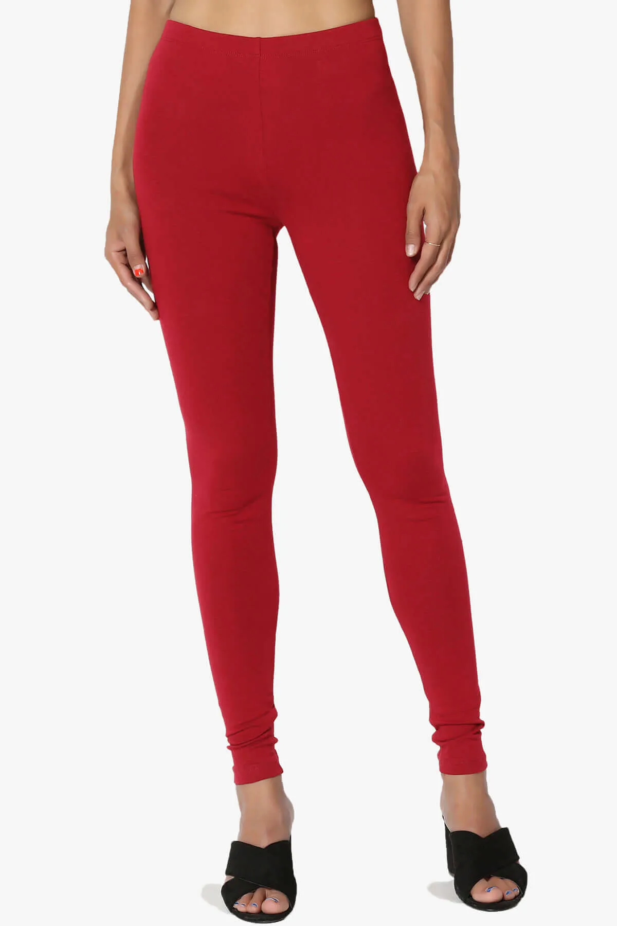 Thalia Cotton Jersey Ankle Leggings
