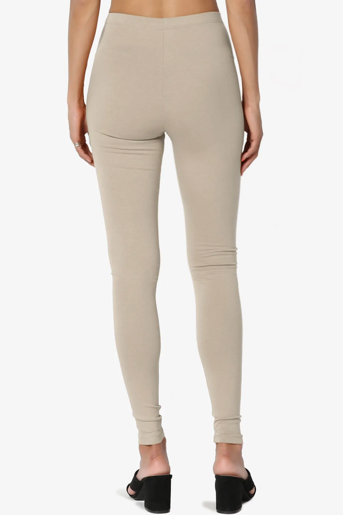 Thalia Cotton Jersey Ankle Leggings