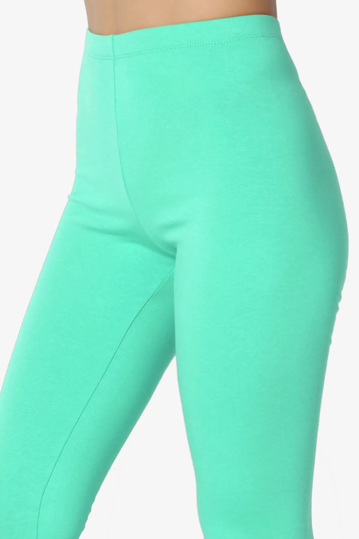 Thalia Cotton Jersey Ankle Leggings