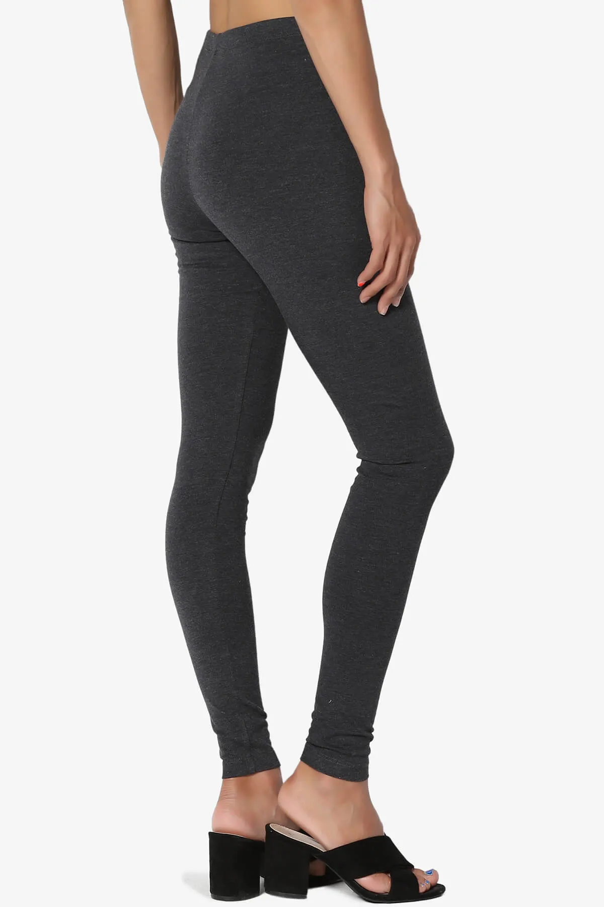 Thalia Cotton Jersey Ankle Leggings