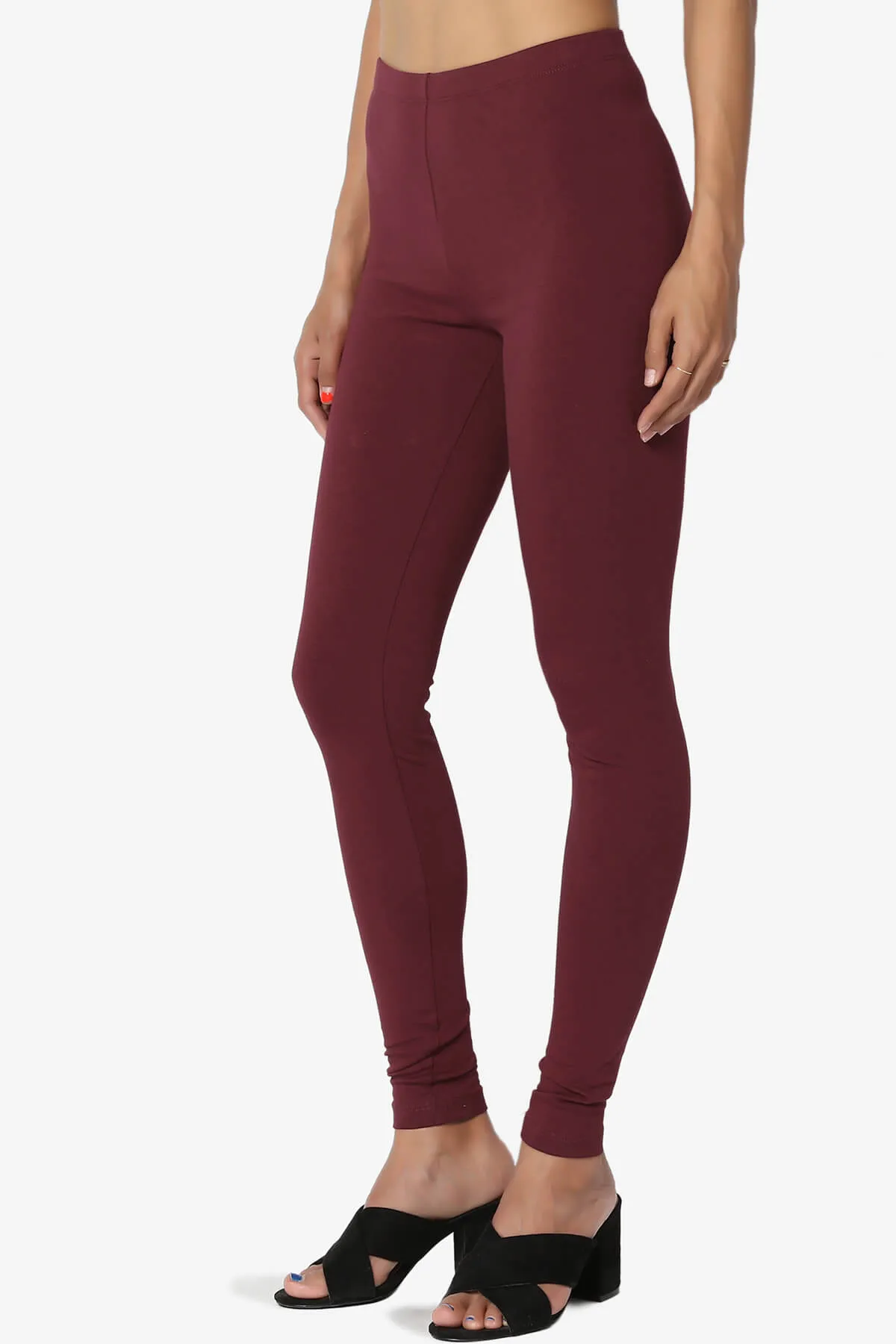 Thalia Cotton Jersey Ankle Leggings