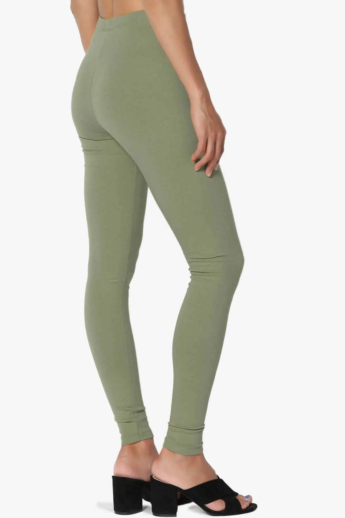 Thalia Cotton Jersey Ankle Leggings