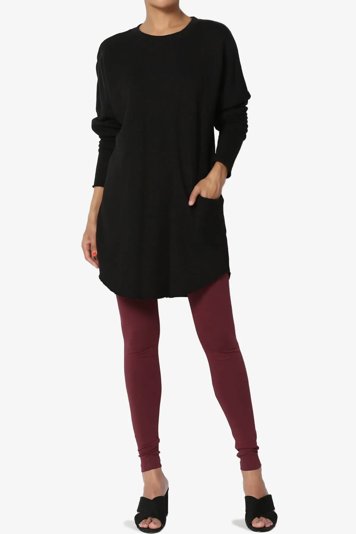 Thalia Cotton Jersey Ankle Leggings